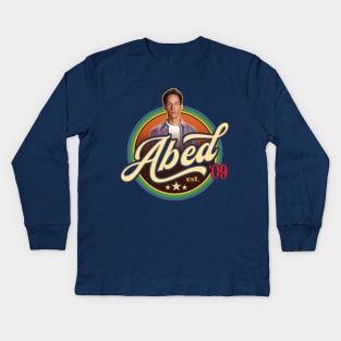 Abed in the morning Kids Long Sleeve T-Shirt